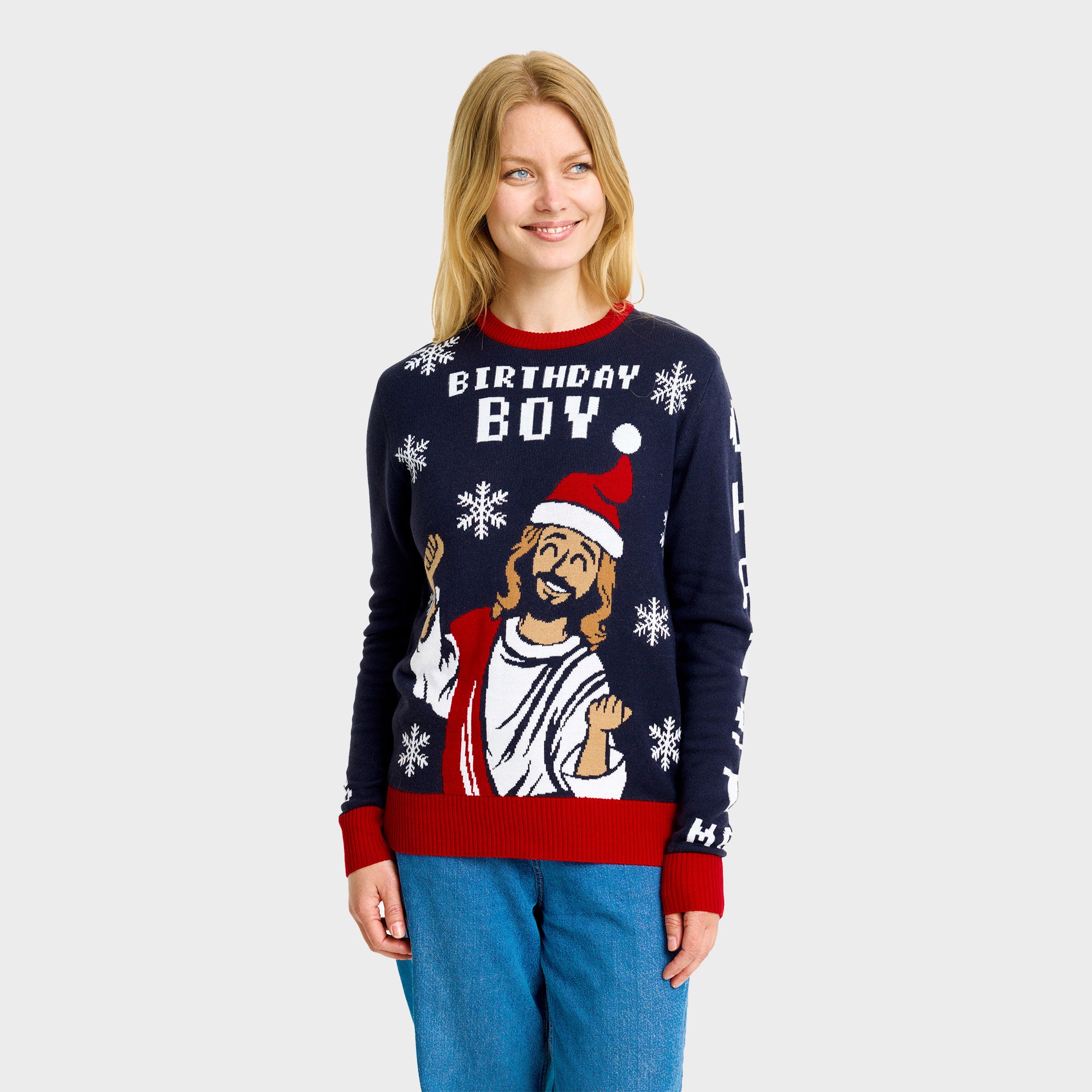 The birthday boy julesweater - Dame